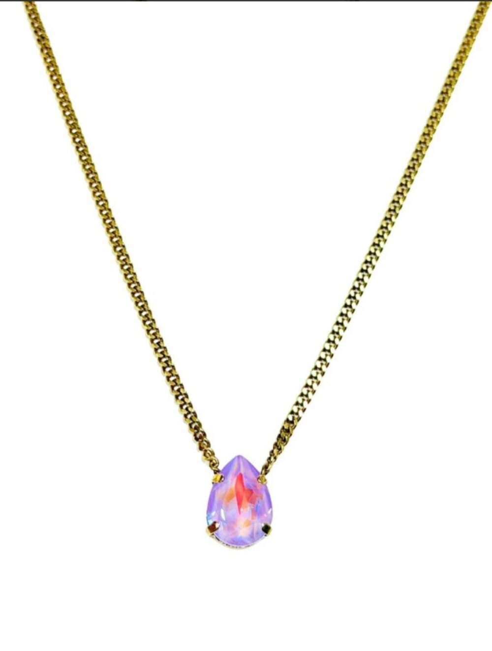 TOVA - The Lumi Necklace in Lavender Delite